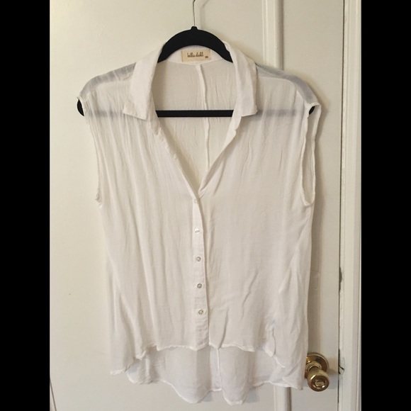Bella Dahl Hi lo hem blouse XS - Picture 1 of 3